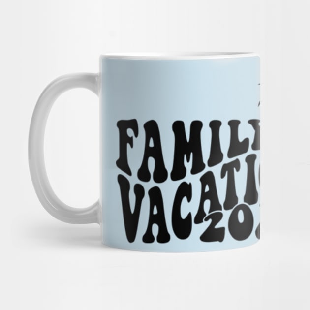 Matching Family Vacation 2023 by Jet Set Mama Tee